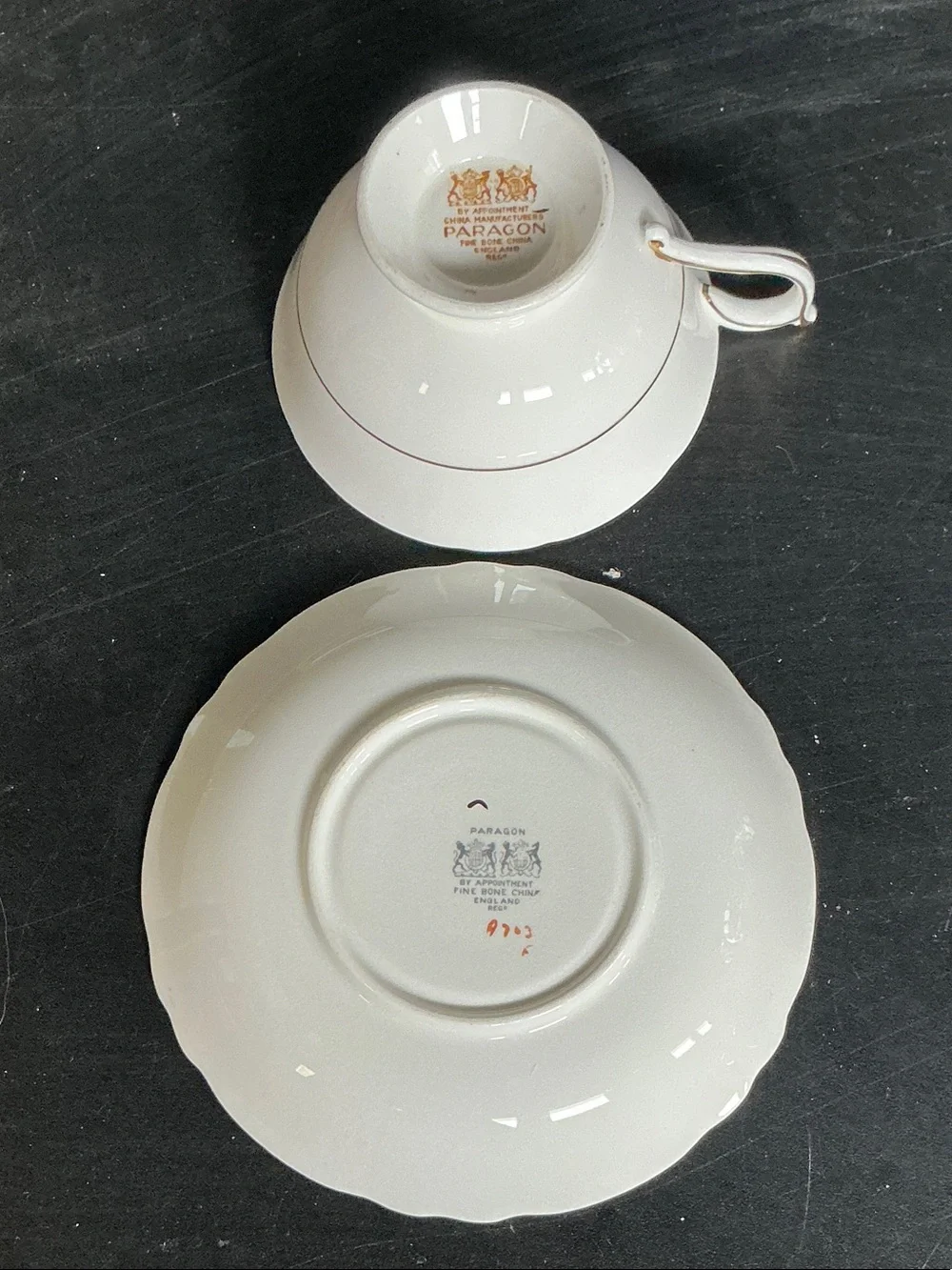 Vintage Floral Porcelain Teacup and Saucer Sets
